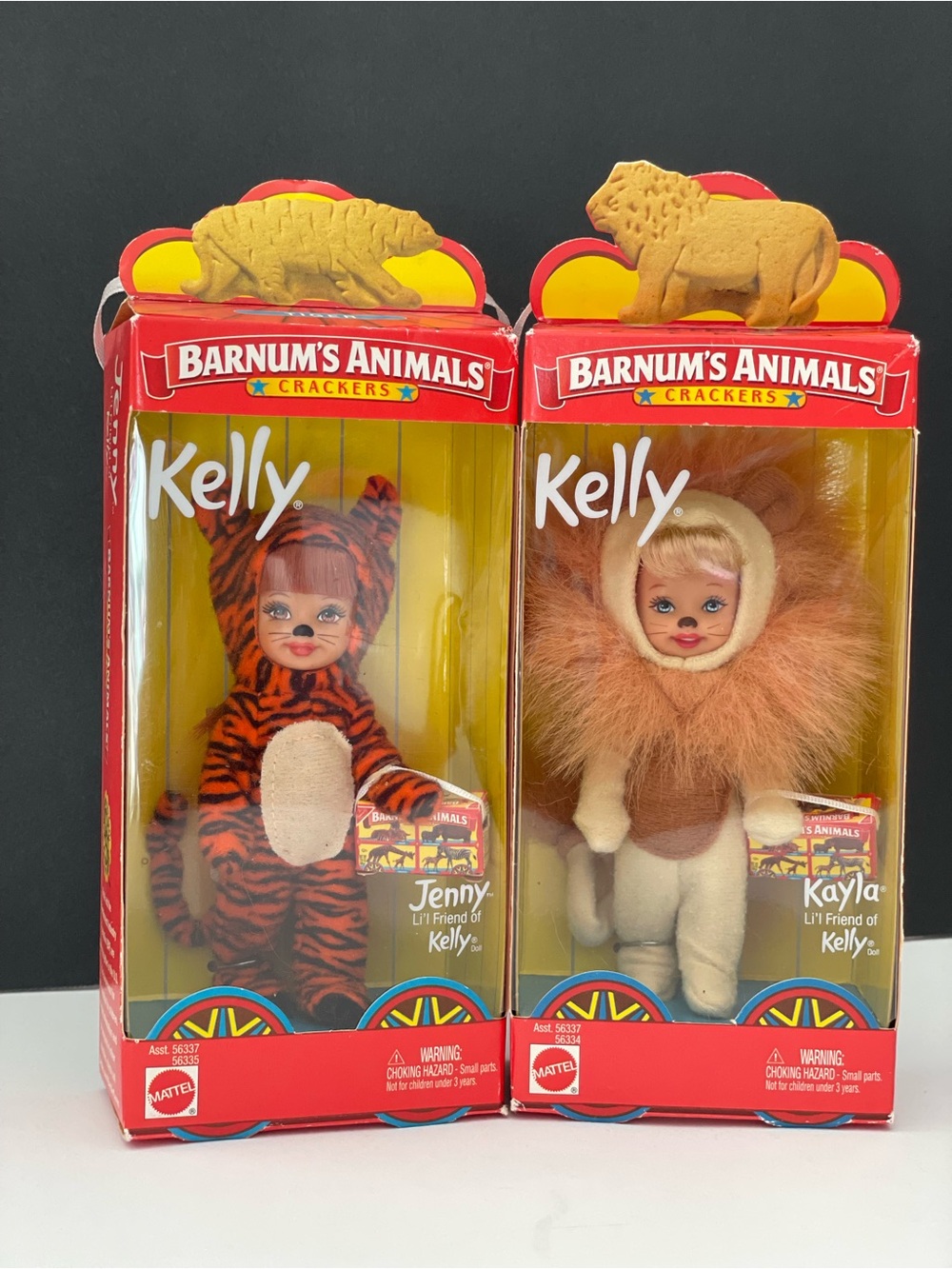 Kelly Club Barnums Animal Crackers Jenny and Kayla